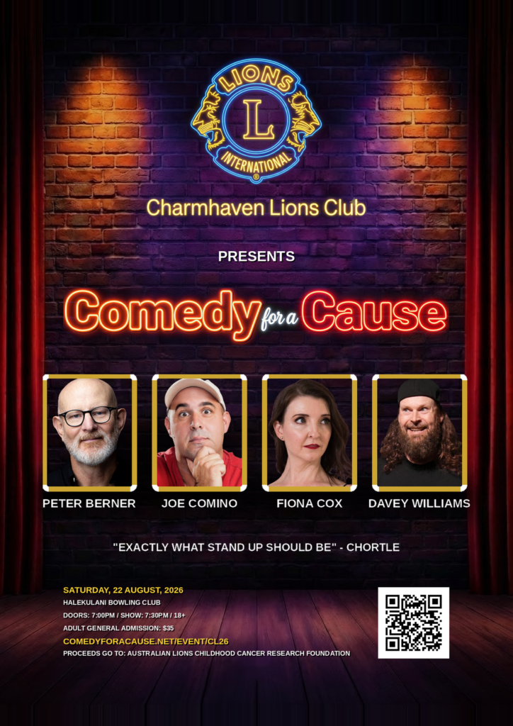 Comedy for a Cause poster - CL26