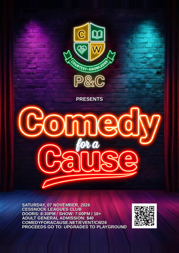 Comedy for a Cause poster - CW26