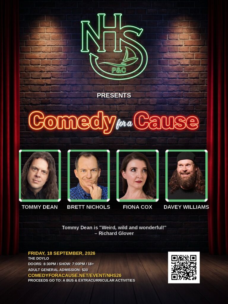 Comedy for a Cause poster - NHS26