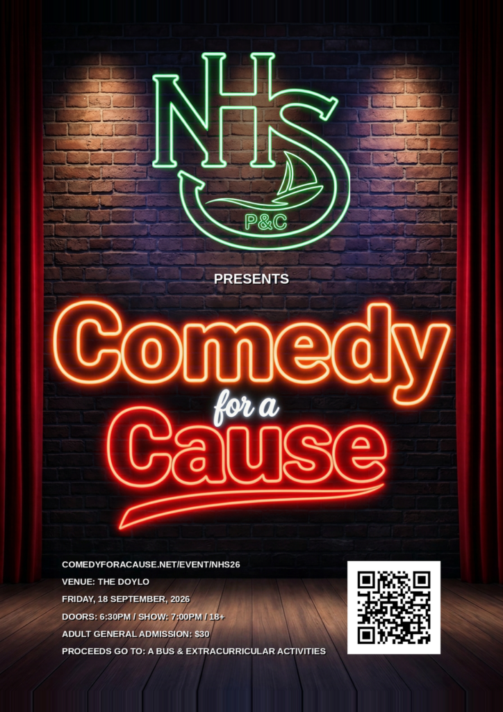 Comedy for a Cause poster - NHS26