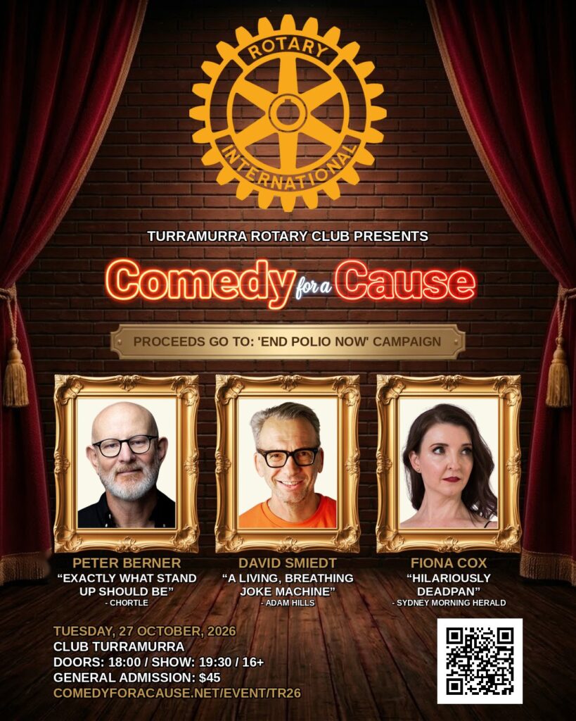 Comedy for a Cause poster - TR26