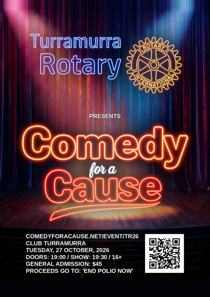 Comedy for a Cause poster - TR26