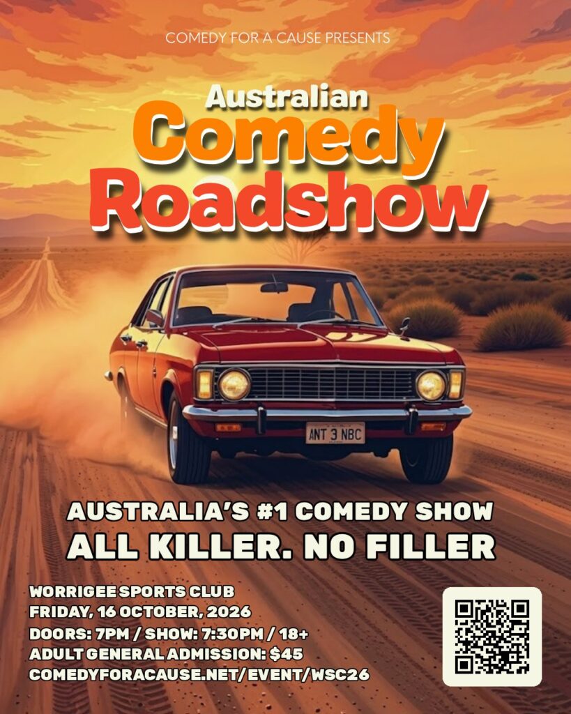 Comedy for a Cause poster - WSC26