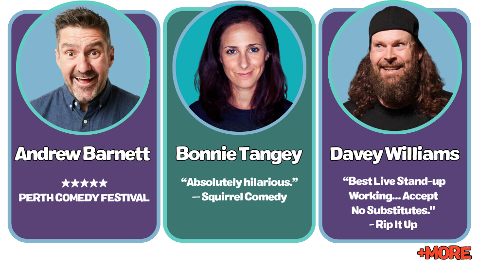 Australian Comedy Roadshow line-up