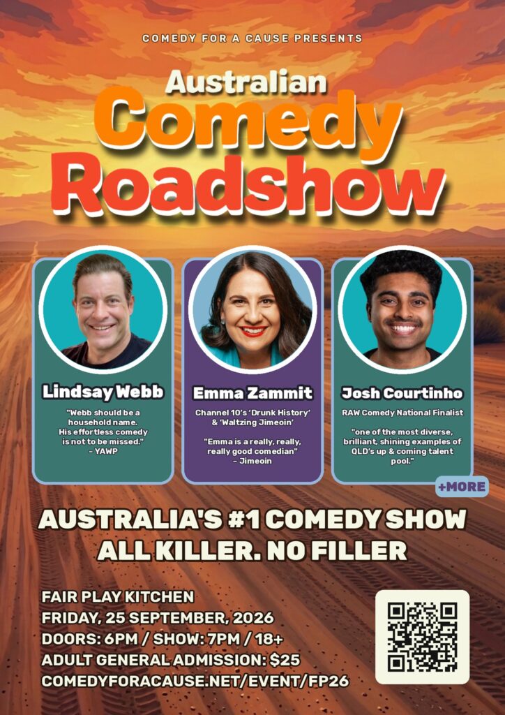 Comedy for a Cause poster - FP26