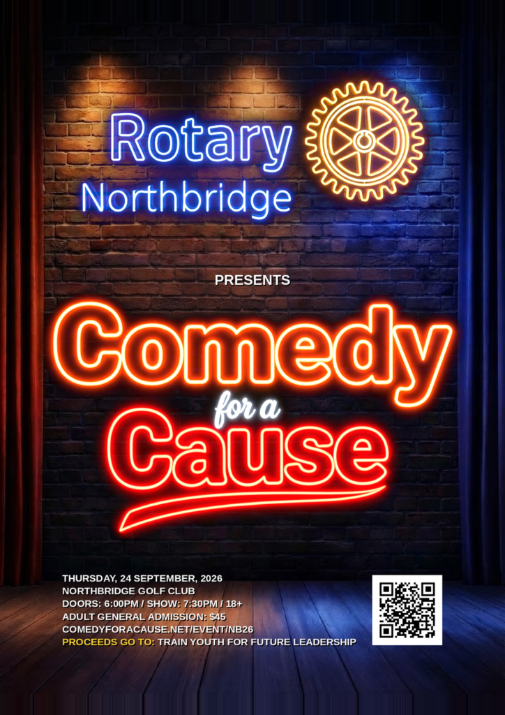Comedy for a Cause poster - NB26
