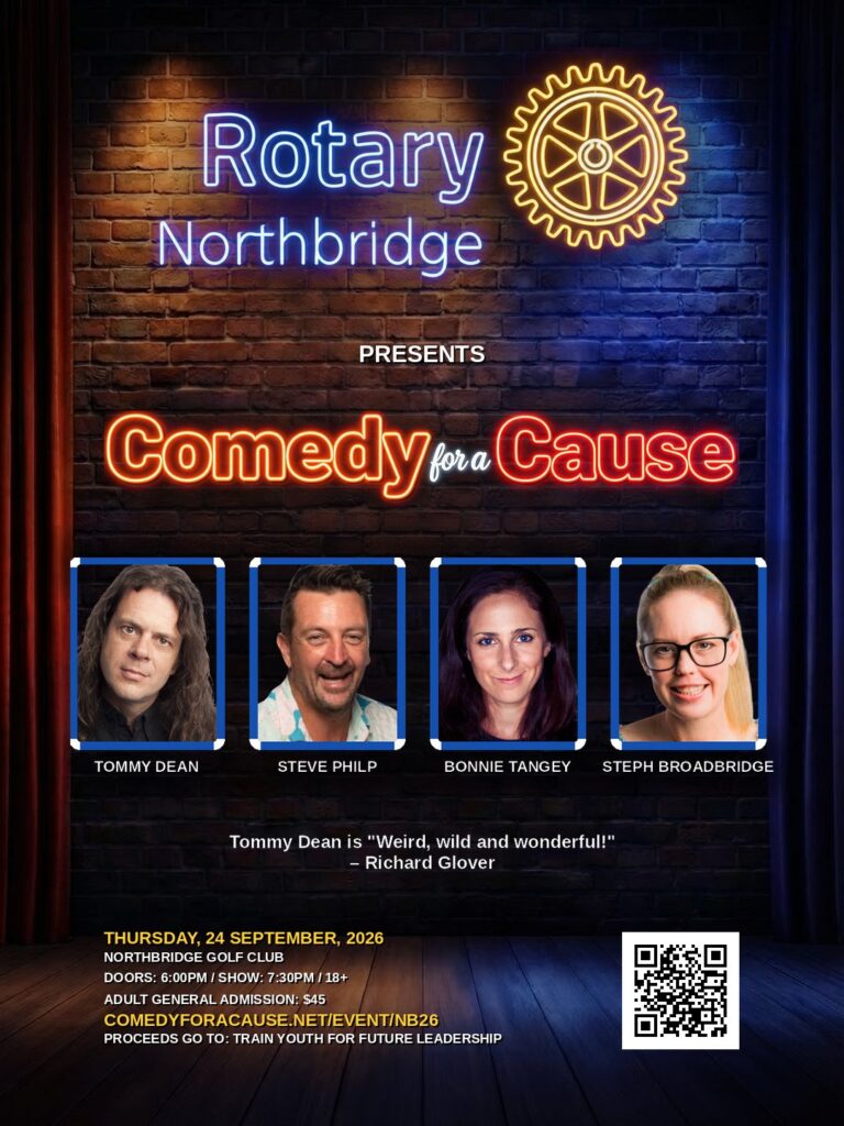 Comedy for a Cause poster - NB26
