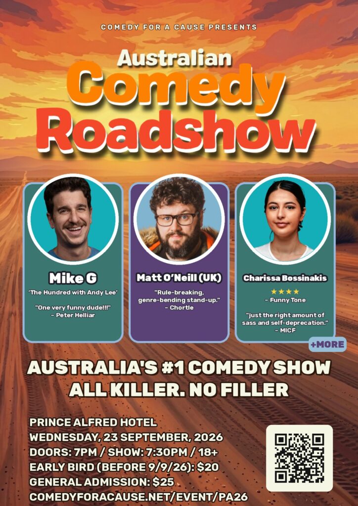 Comedy for a Cause poster - PA26