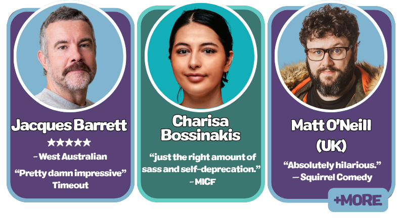 Australian Comedy Roadshow line-up