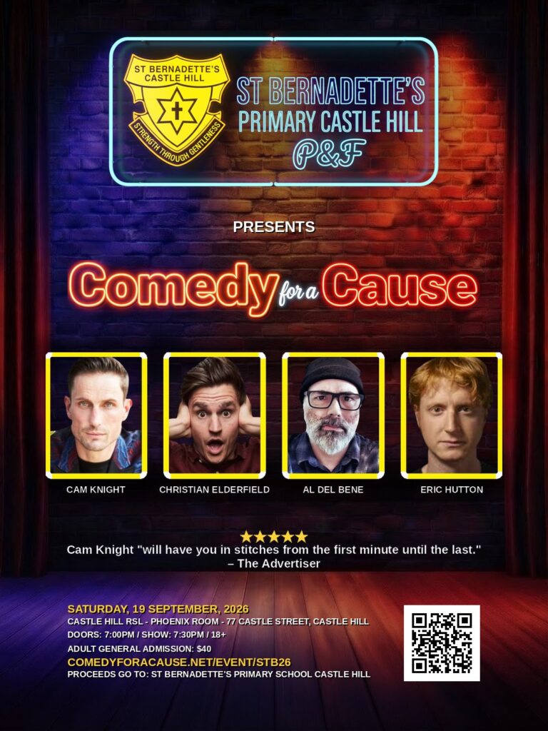 Comedy for a Cause poster - STB26