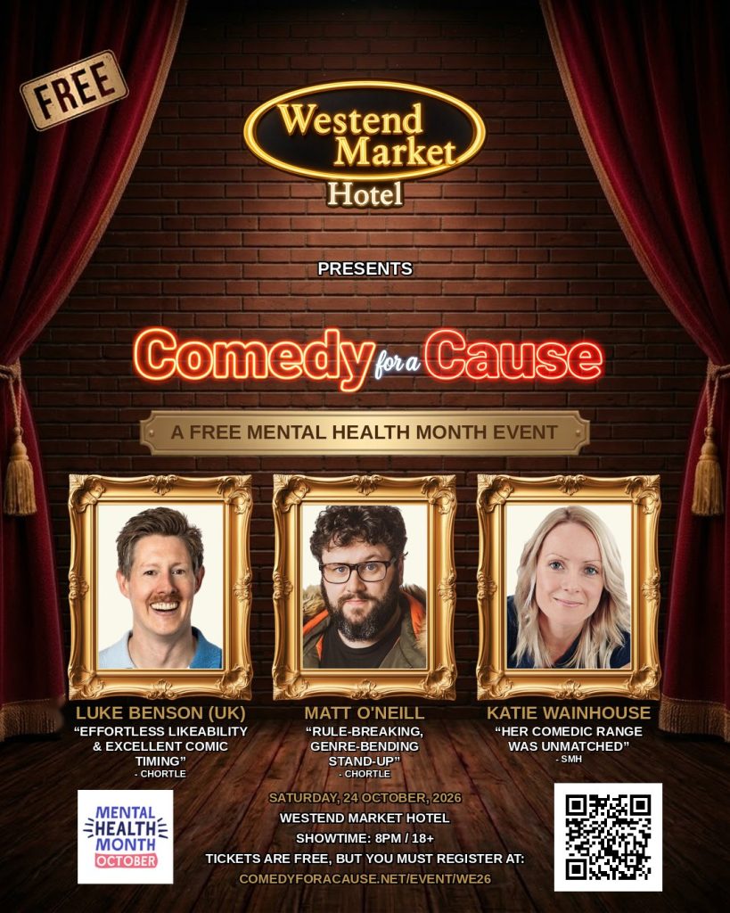 Comedy for a Cause poster - WE26