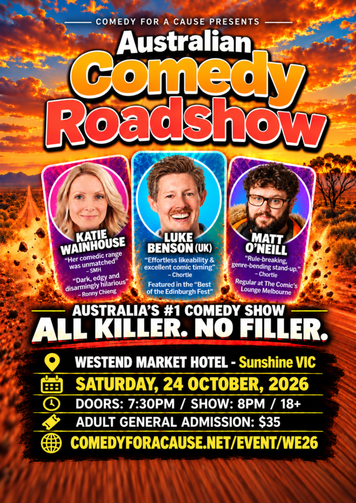 Comedy for a Cause poster - WE26