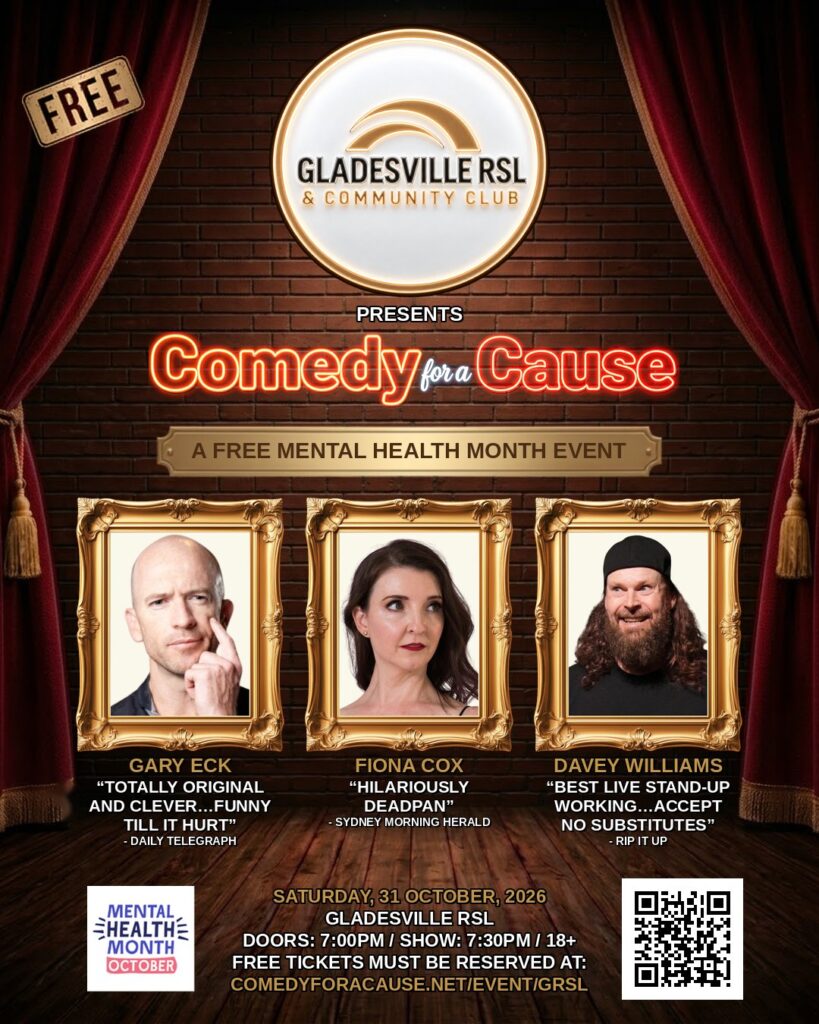 Comedy for a Cause poster - GRSL