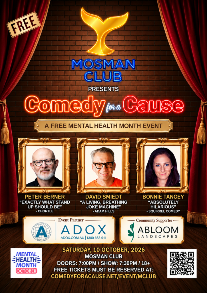 Comedy for a Cause poster - MCLUB